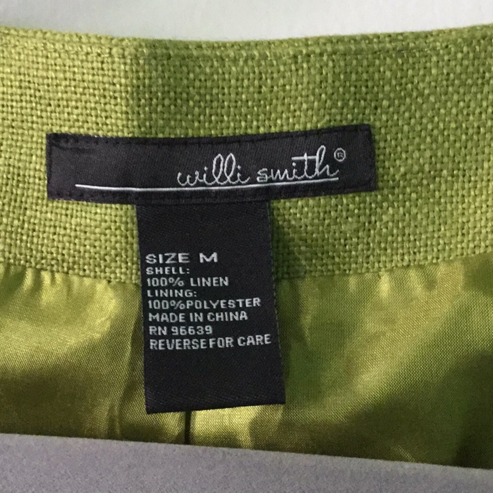 Willi Smith Linen Jacket - image 4